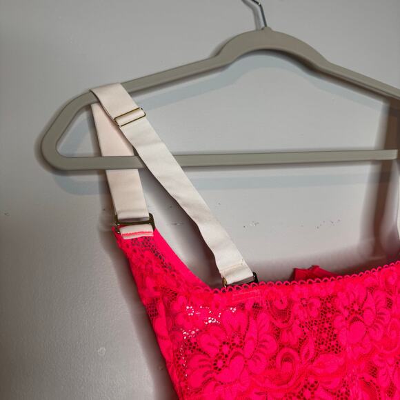 We Are HAH Free People Bust a Move Corset Bustier Top Pink NWT Size Small - Picture 5 of 8